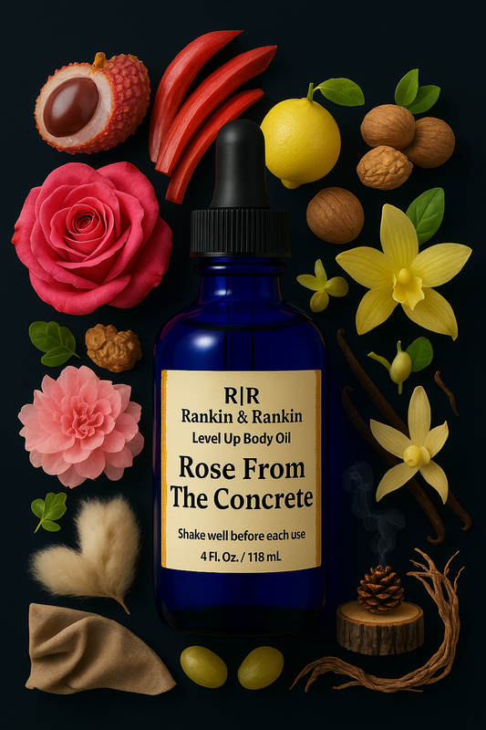 A Rose From The Concrete inspired by: Delina Parfums de Marly Body Oil