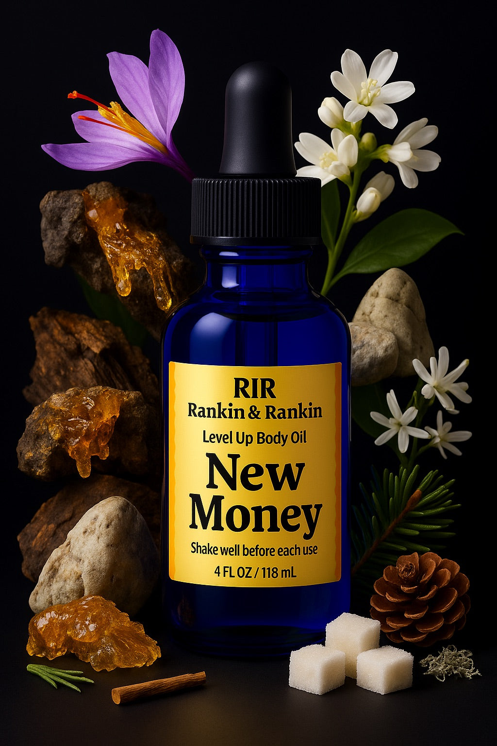 New Money/Baccarat Rouge 540 Body Oil